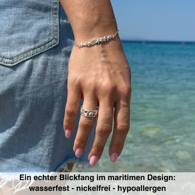 925er Silber Ring Meeresbrise - Image 4