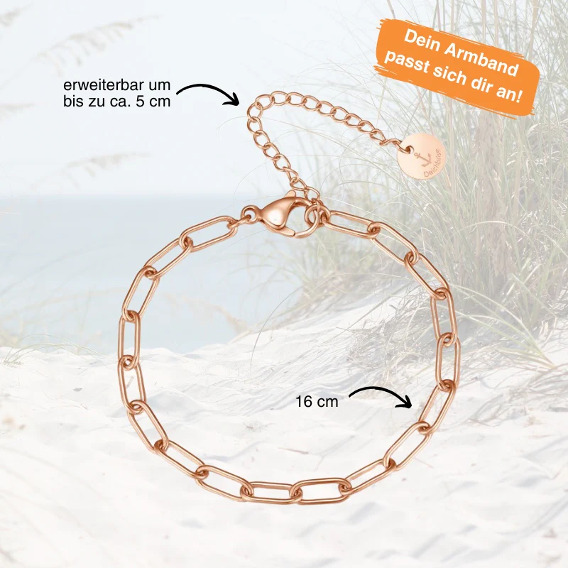 Charms Armband aus Edelstahl Beach - Image 4