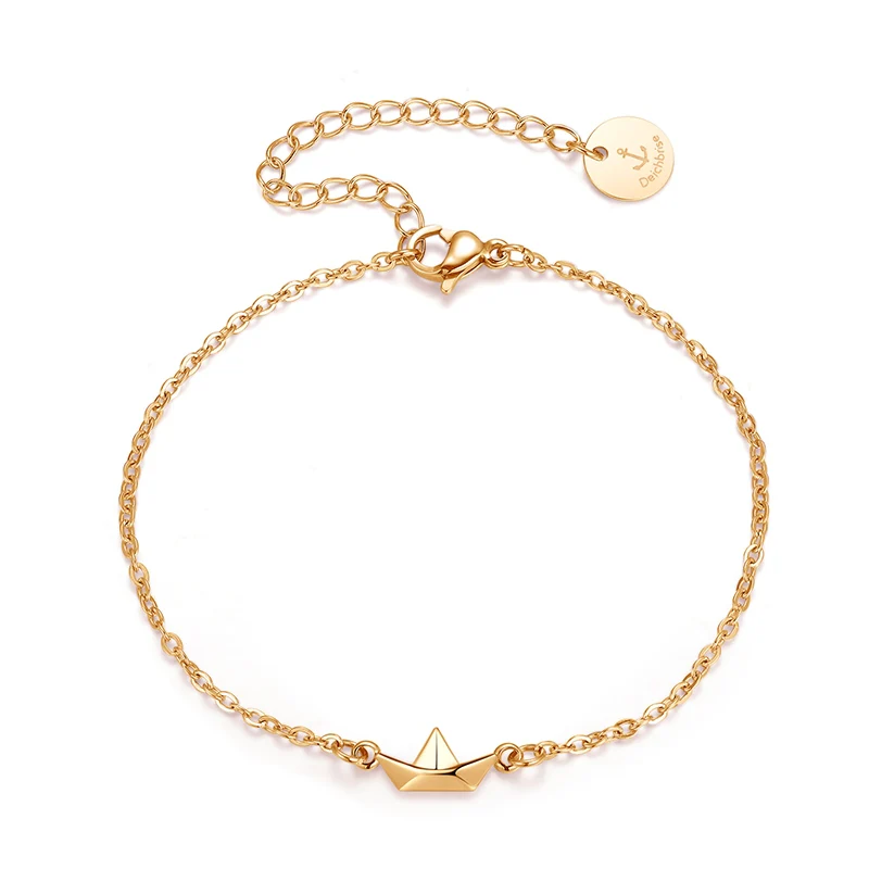 Armband aus Edelstahl Papierschiffchen - Image 5