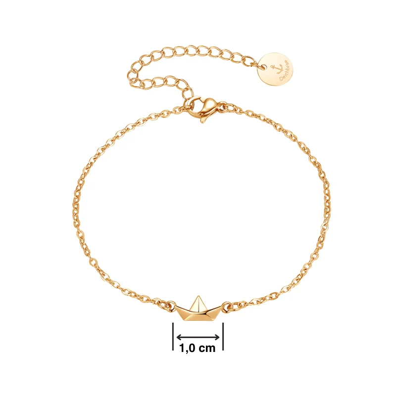 Armband aus Edelstahl Papierschiffchen - Image 6