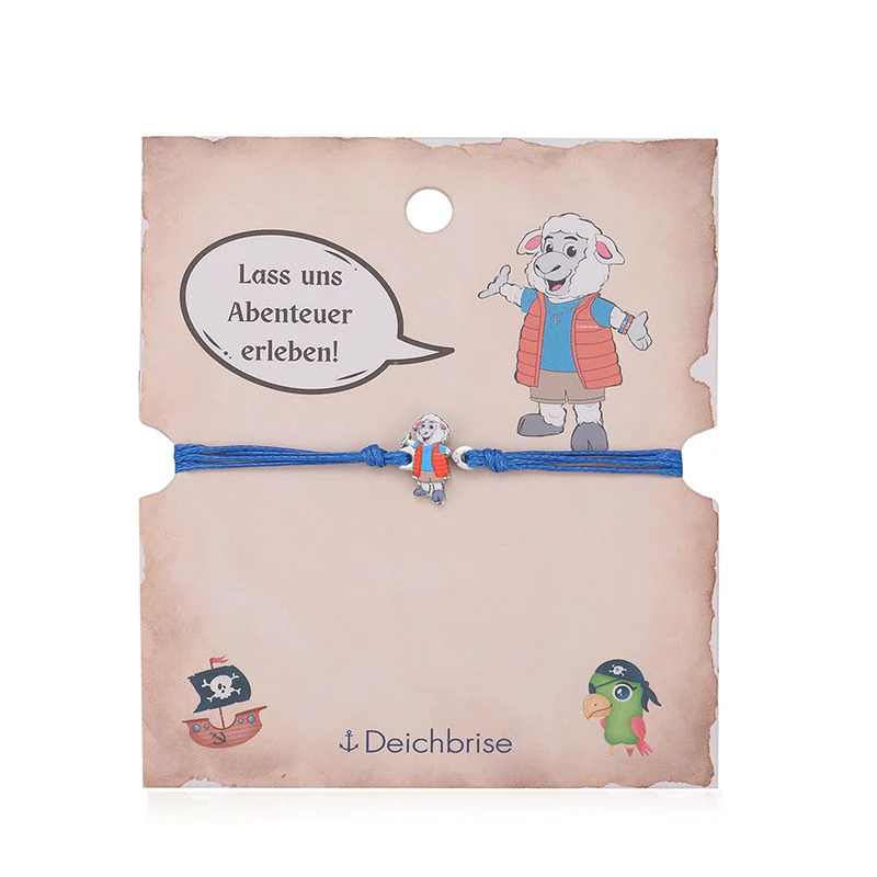 Armband Deichi aus Wachs-Seil & Edelstahl - Image 5