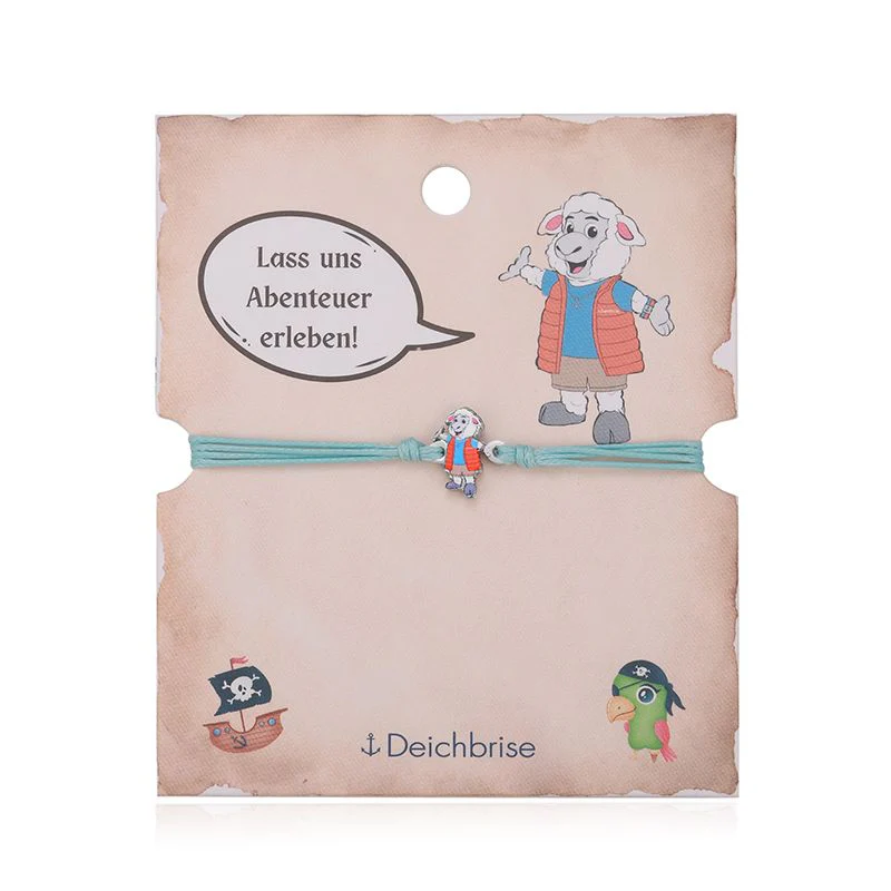 Armband Deichi aus Wachs-Seil & Edelstahl - Image 7