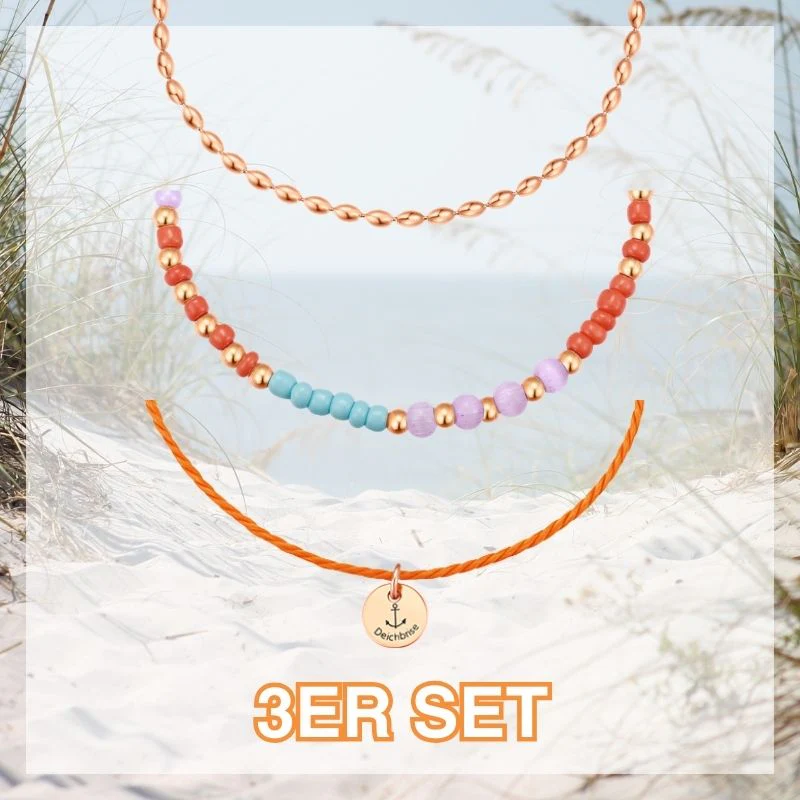 Armband Set BeachMix Koralle