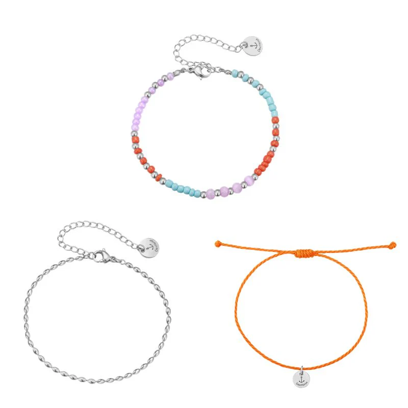 Armband Set BeachMix Koralle - Image 5