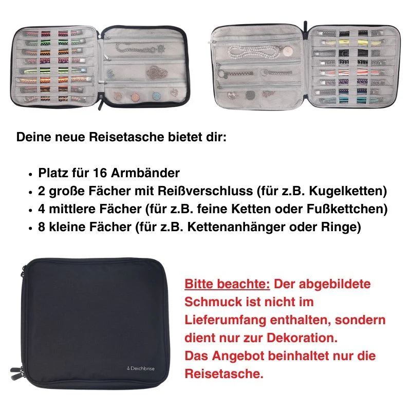 Schmuck-Aufbewahrungs- und Reisetasche - Image 3