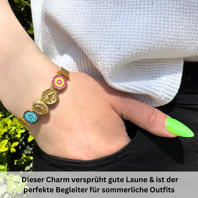 Charm Bling Bling Neongelb-Pink (Lüttje-Charming) - Image 2