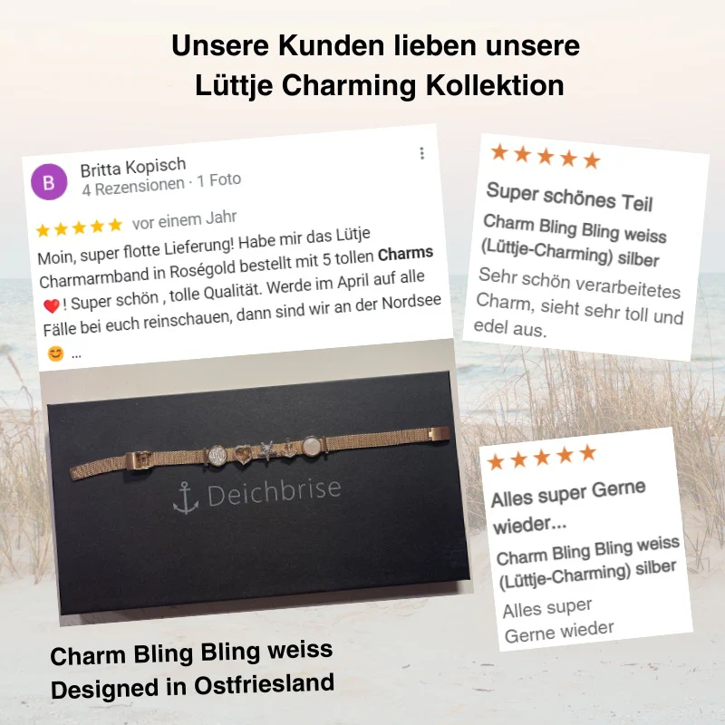 Charm Bling Bling weiss (Lüttje-Charming) - Image 9
