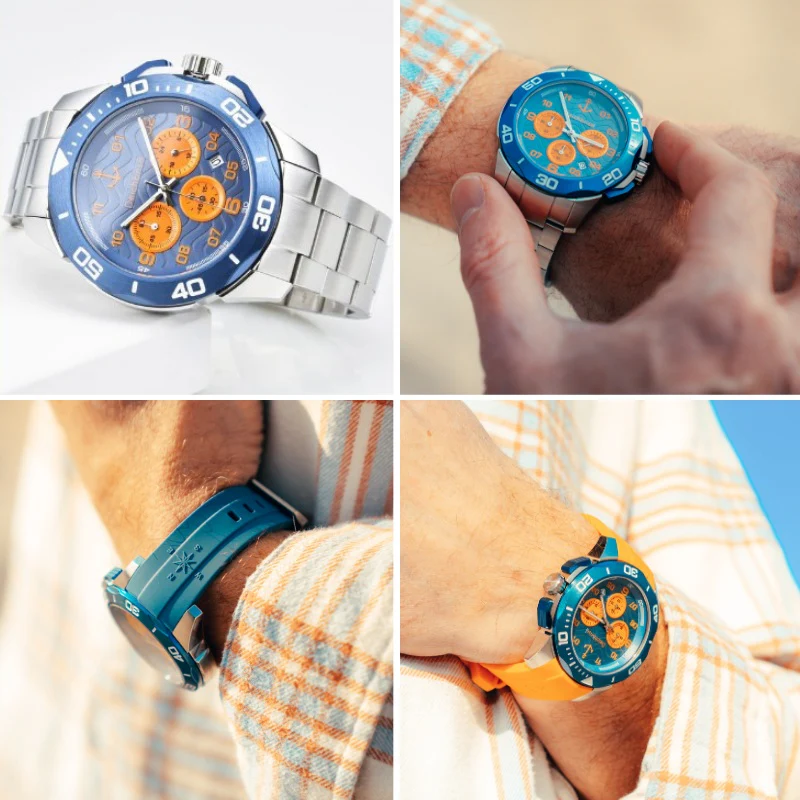 Chronograph Amrum 45mm/55mm inkl. Uhrenbox & 2 Wechselarmbändern (limitiert) - Image 10