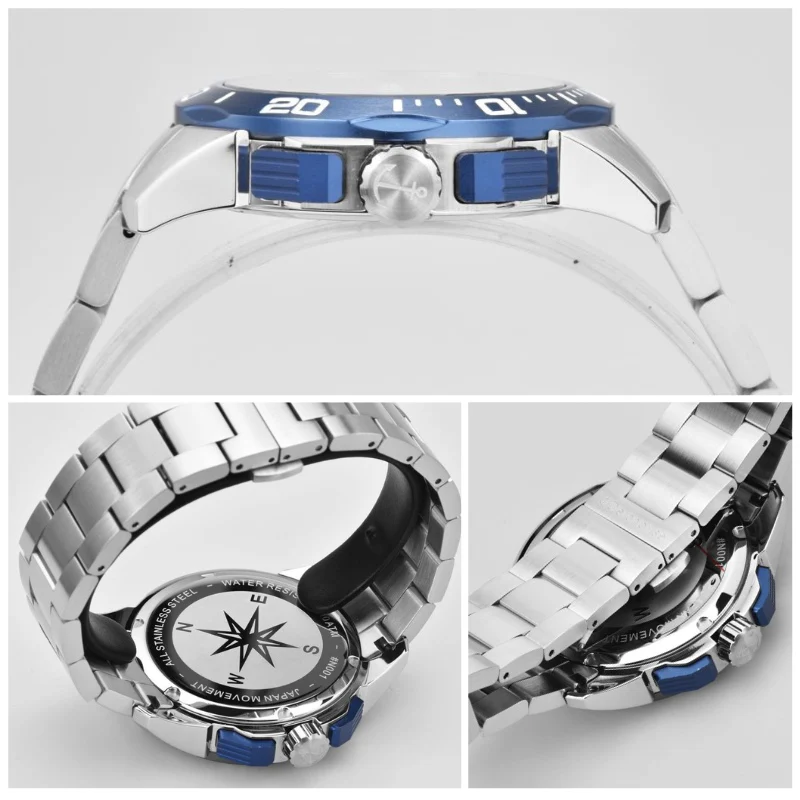 Chronograph Amrum 45mm/55mm inkl. Uhrenbox & 2 Wechselarmbändern (limitiert) - Image 3