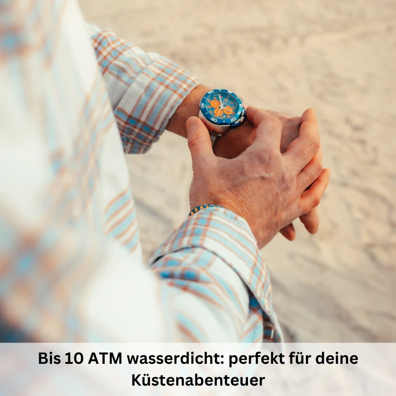 Chronograph Amrum 45mm/55mm inkl. Uhrenbox & 2 Wechselarmbändern (limitiert) - Image 8