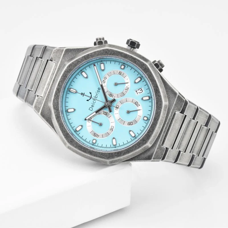 Chronograph Bootsmann 41mm (Herren) (Vintage-Blau) - Image 5