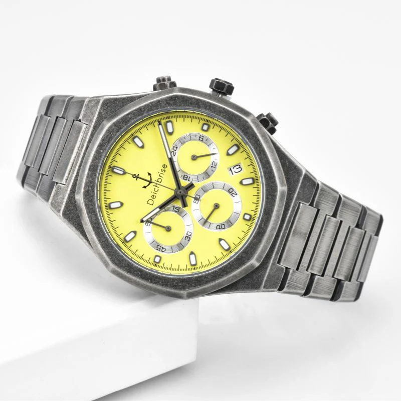 Chronograph Bootsmann 41mm (Herren) (Vintage-Gelb) - Image 5