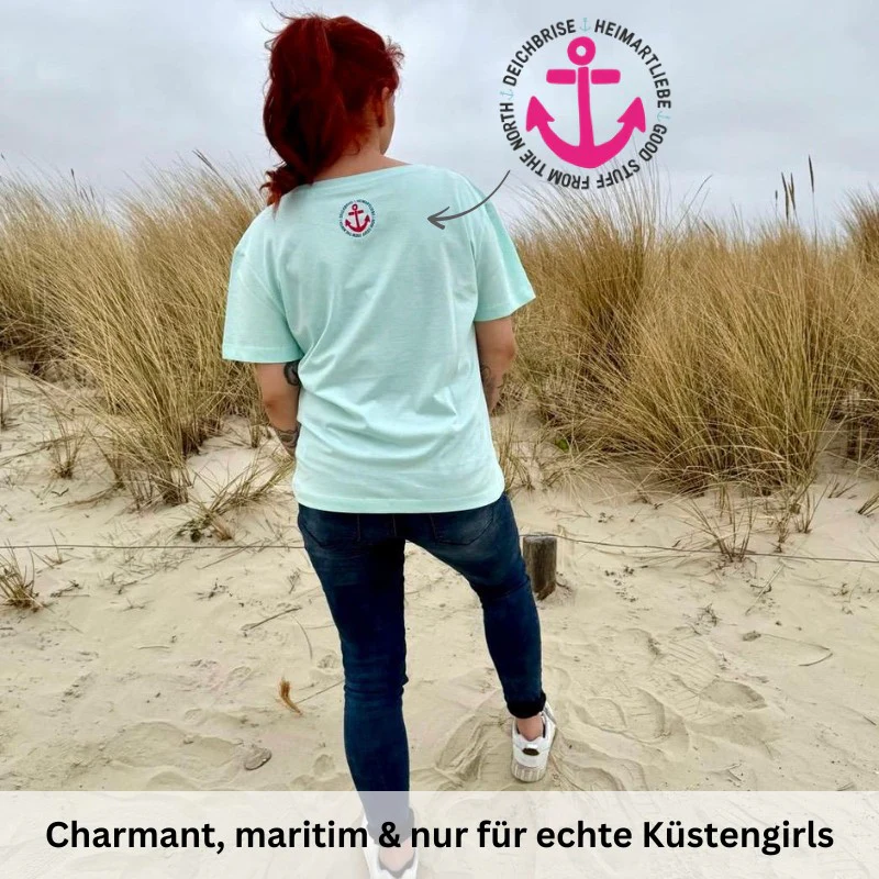 Damen T-Shirt "Nordische Schönheit" (Mintwave) - Image 3