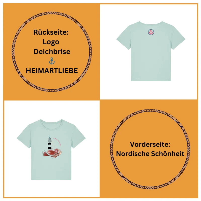 Damen T-Shirt "Nordische Schönheit" (Mintwave) - Image 4