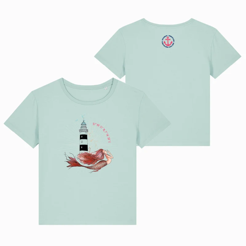 Damen T-Shirt "Nordische Schönheit" (Mintwave) - Image 7