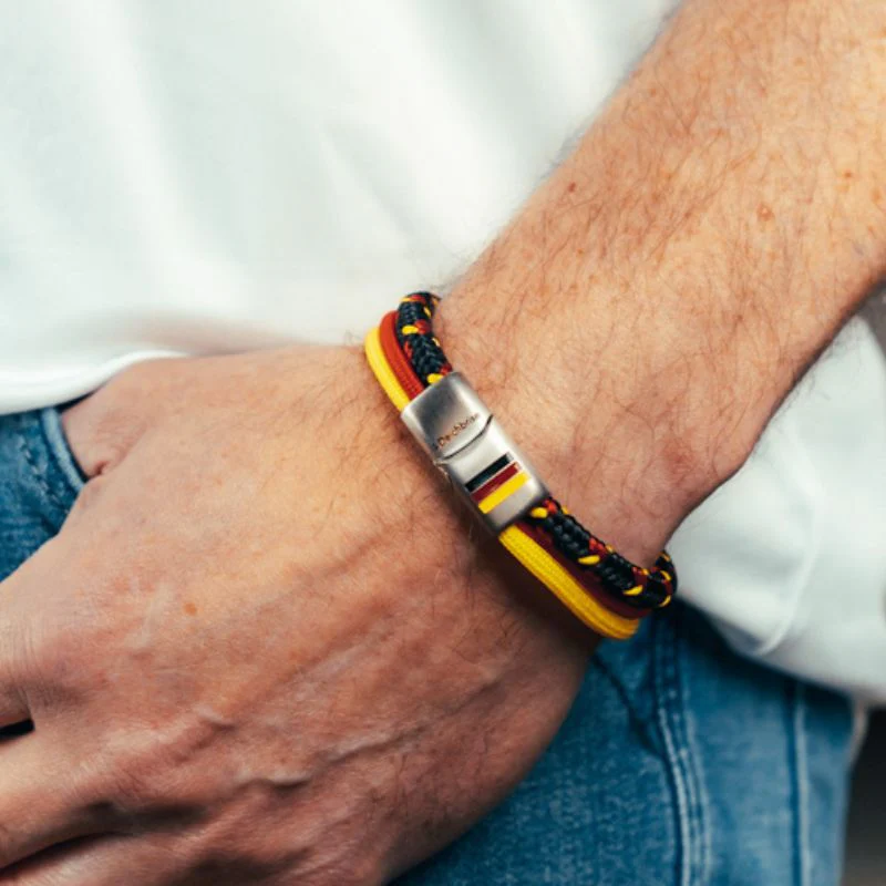 Deutschland Fan-Armband (Segelseil & Segeltau Multistrang) - Image 2