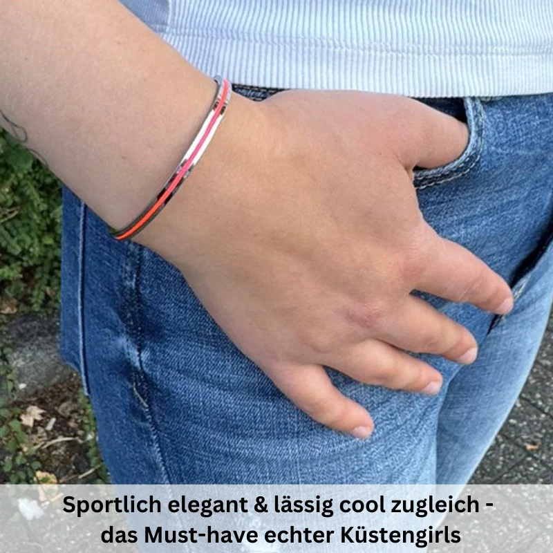 Edelstahl-Bangle Küstengirl - Image 4