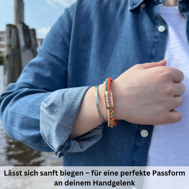 Edelstahl-Bangle Meeresrauschen - Image 6