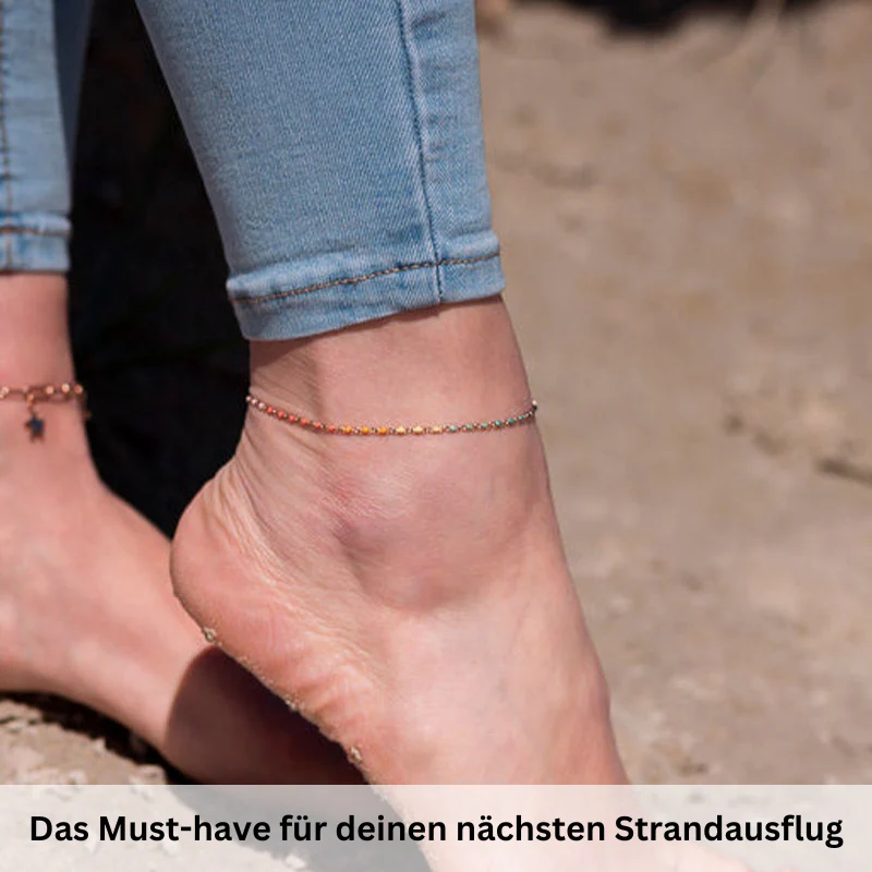 Fußkettchen aus Edelstahl Boho-Summer - Image 4