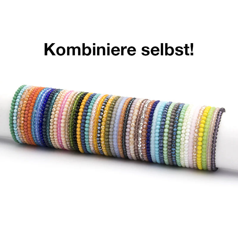 Glasperlen Armband (mirrorblue) - Image 4