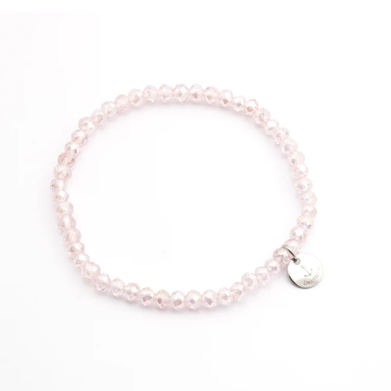 Glasschliffarmband (puderrosa) - Image 3