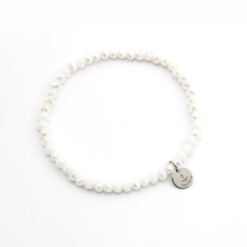 Glasschliffarmband (white) - Image 2