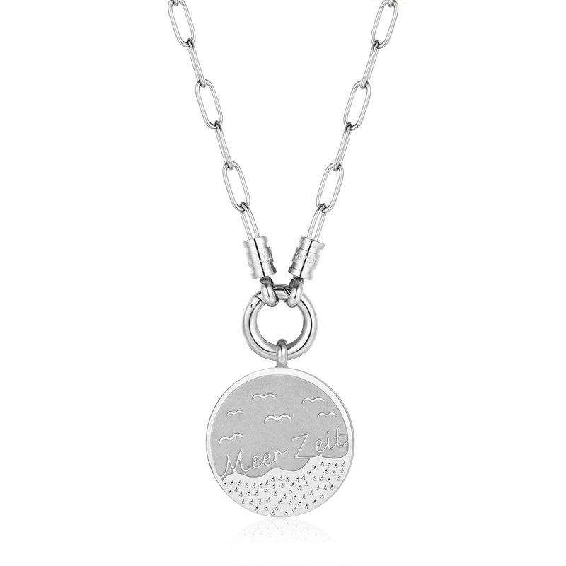 Charms Kette Beach (mit Rund-Karabiner) aus Edelstahl - Image 5