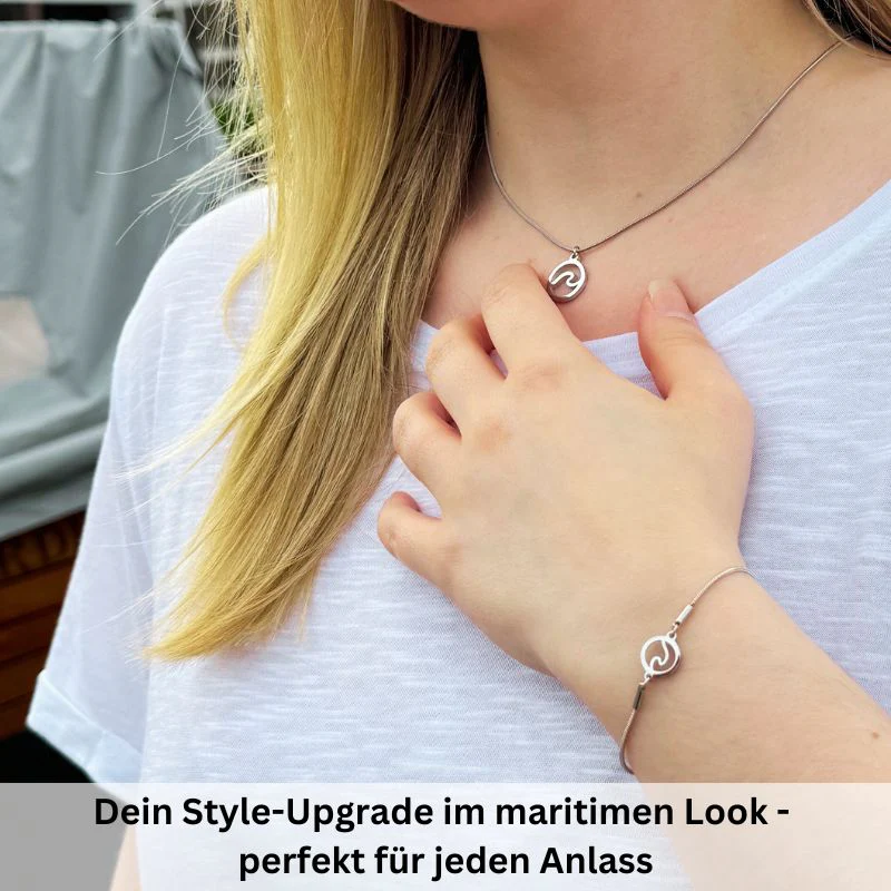Kette aus Edelstahl Welle - Image 3