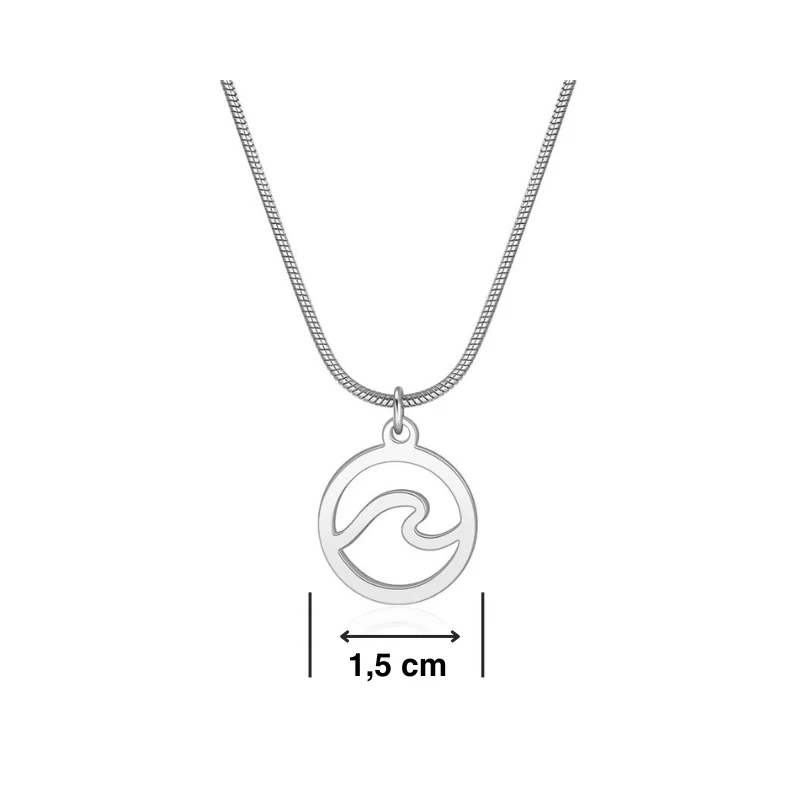 Kette aus Edelstahl Welle - Image 5