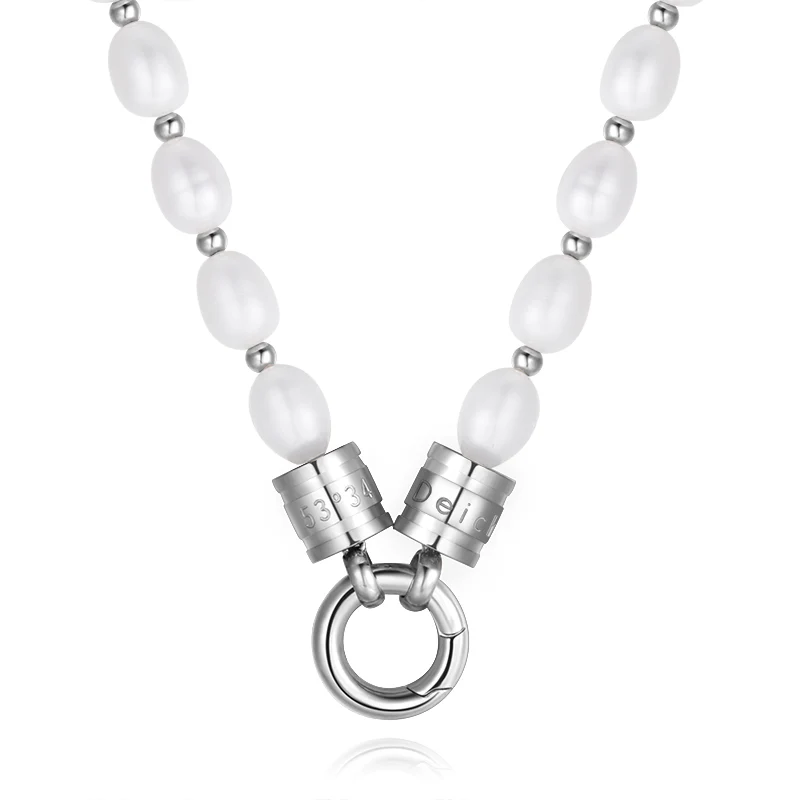 Perlenkette (mit Rund-Karabiner aus Edelstahl) - Image 4