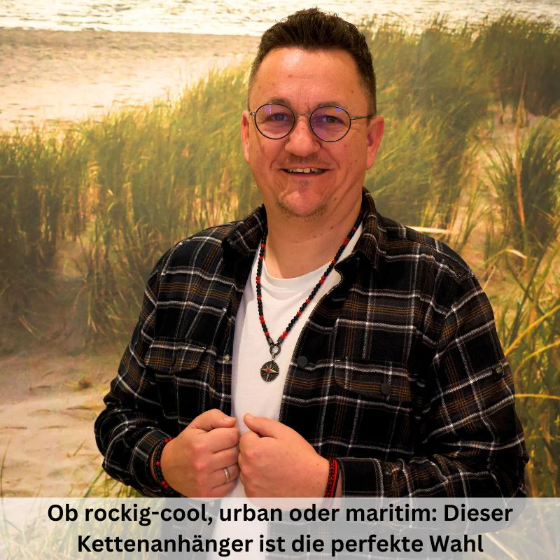 Kettenanhänger Steuerbord aus Edelstahl - Image 3