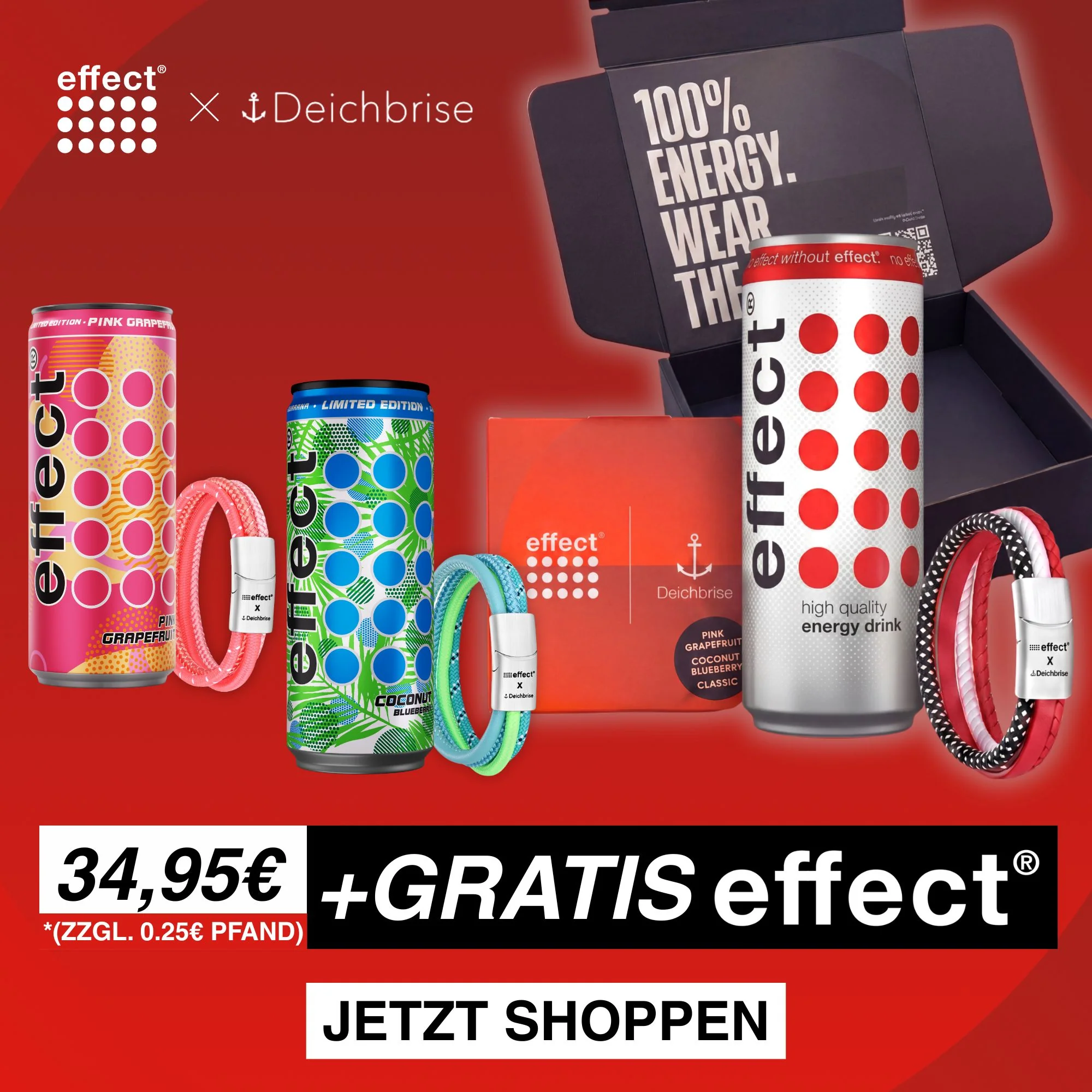 effect® x Deichbrise (Armband & GRATIS effect® Energydrink) - Image 5