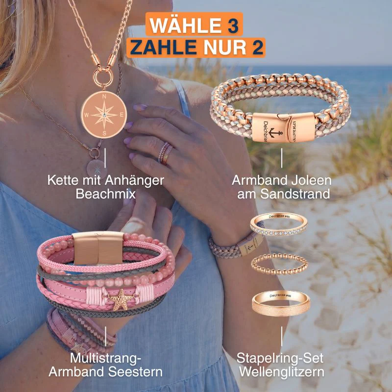 Küstengirls Schmuck Bundle - 3 wählen, nur 2 zahlen (Sommer Edition) - Image 2