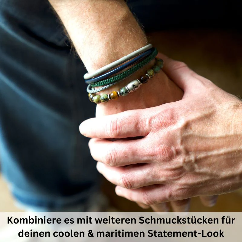 Leder Armband Dünengras (Multistrang) - Image 3