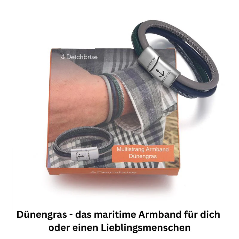 Leder Armband Dünengras (Multistrang) - Image 5