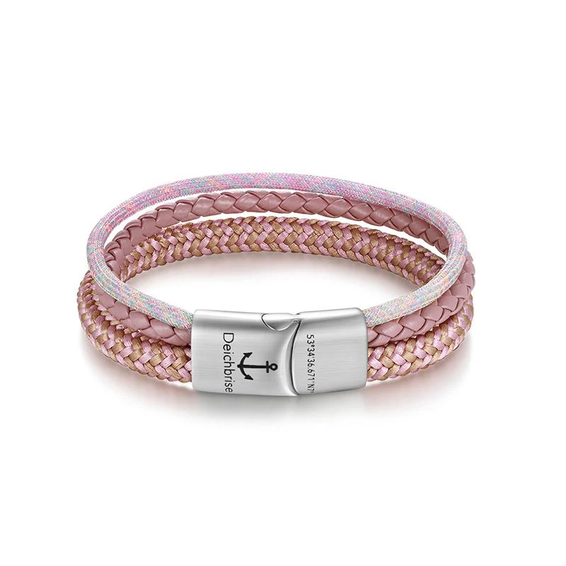 Leder & Segeltau Armband Fehmarn (Multistrang) - Image 5