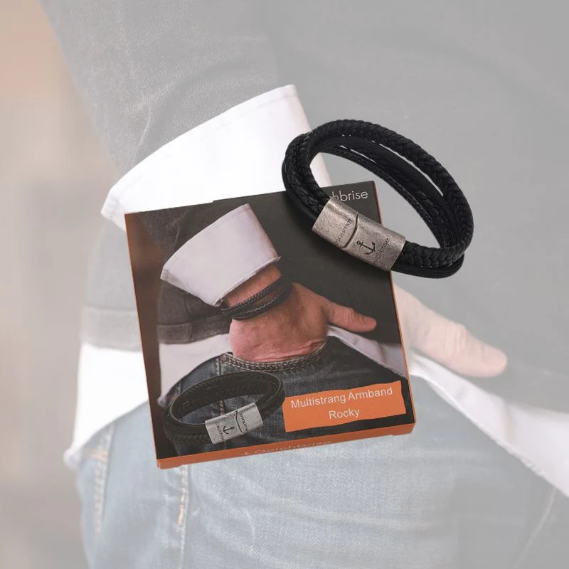 Leder & Segeltau Armband Rocky (Multistrang) - Image 5
