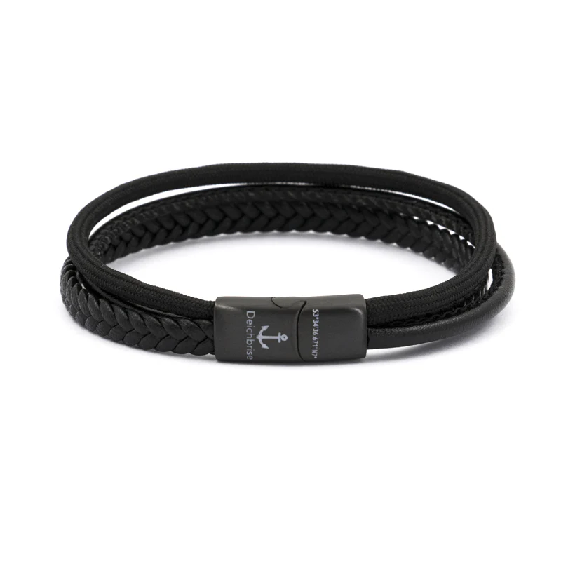 Leder & Segeltau Armband Small Rocky (Multistrang) - Image 8
