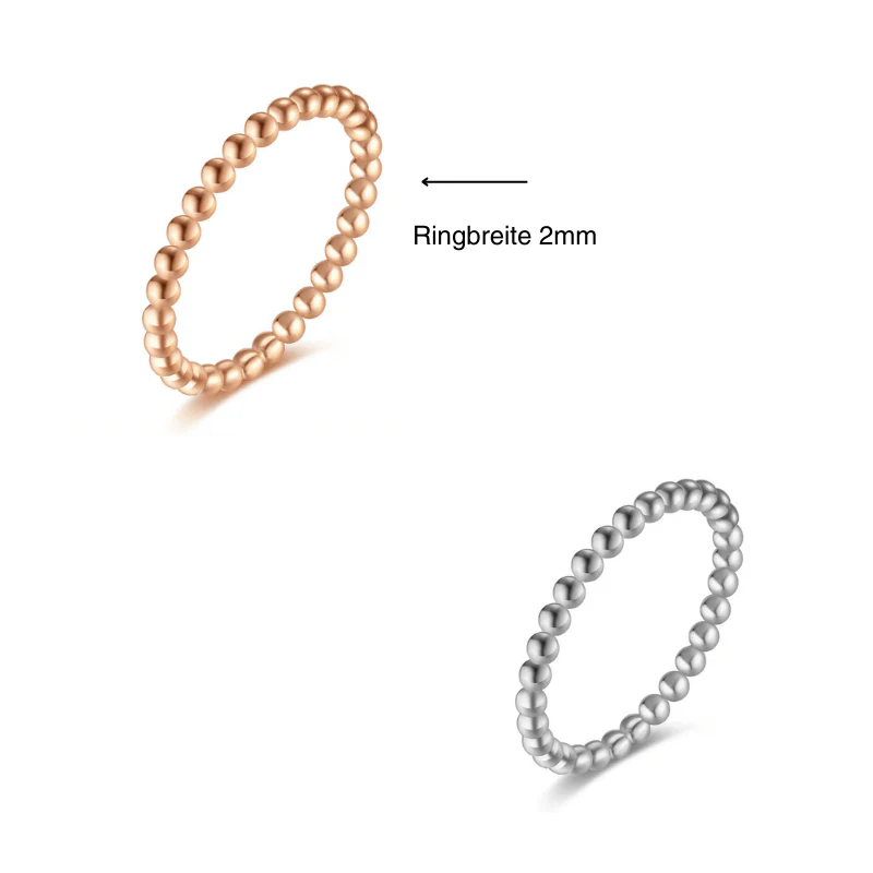 Ring Balls aus Edelstahl (Stapelring) - Image 8