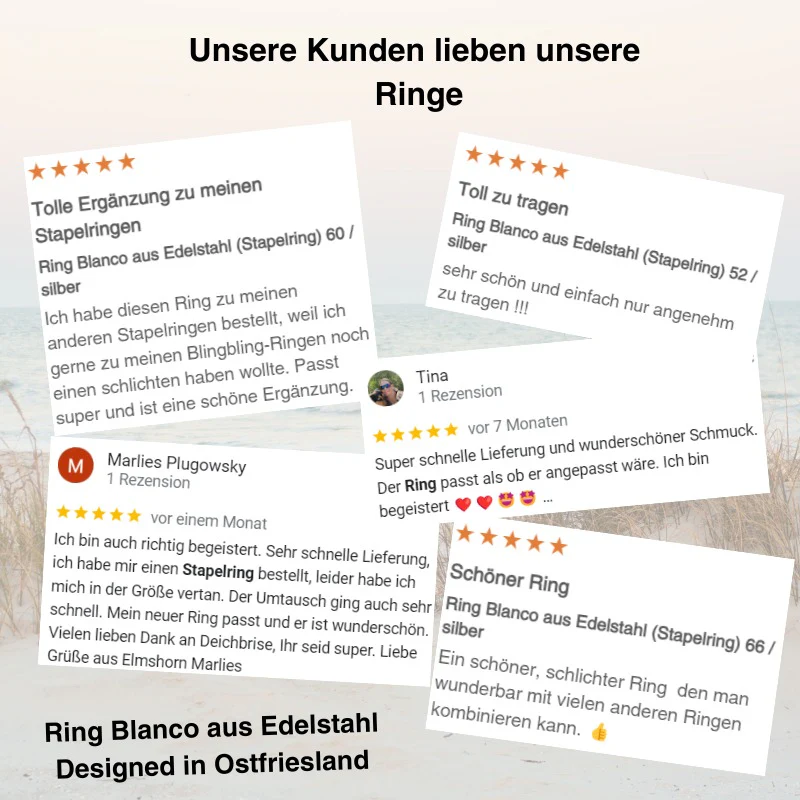 Ring Blanco aus Edelstahl (Stapelring) - Image 9