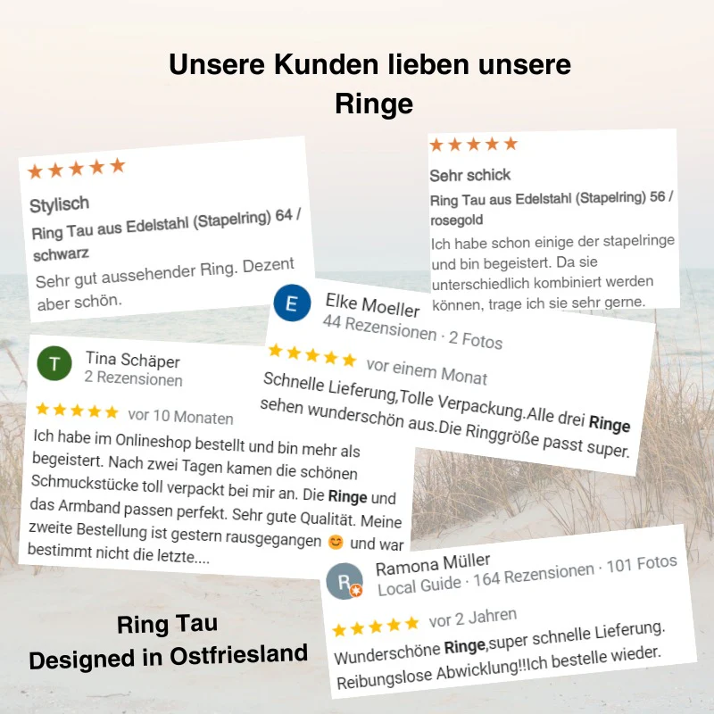 Ring Tau aus Edelstahl (Stapelring) - Image 10