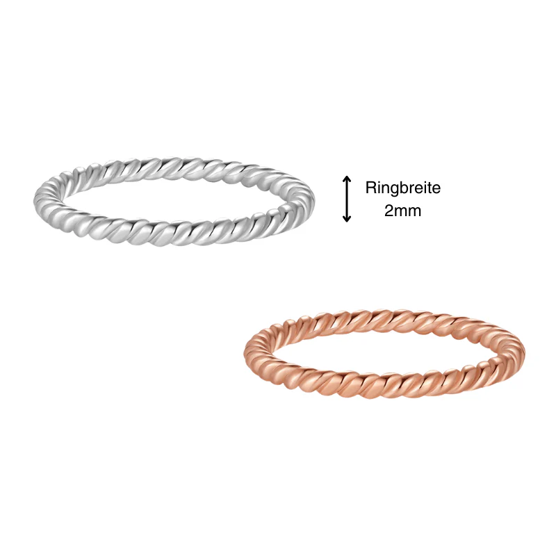 Ring Tau aus Edelstahl (Stapelring) - Image 7