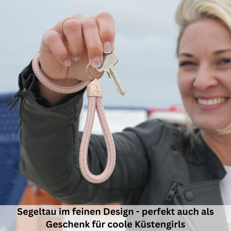 Schlüsselanhänger aus Segeltau Fehmarn (8mm) - Image 2
