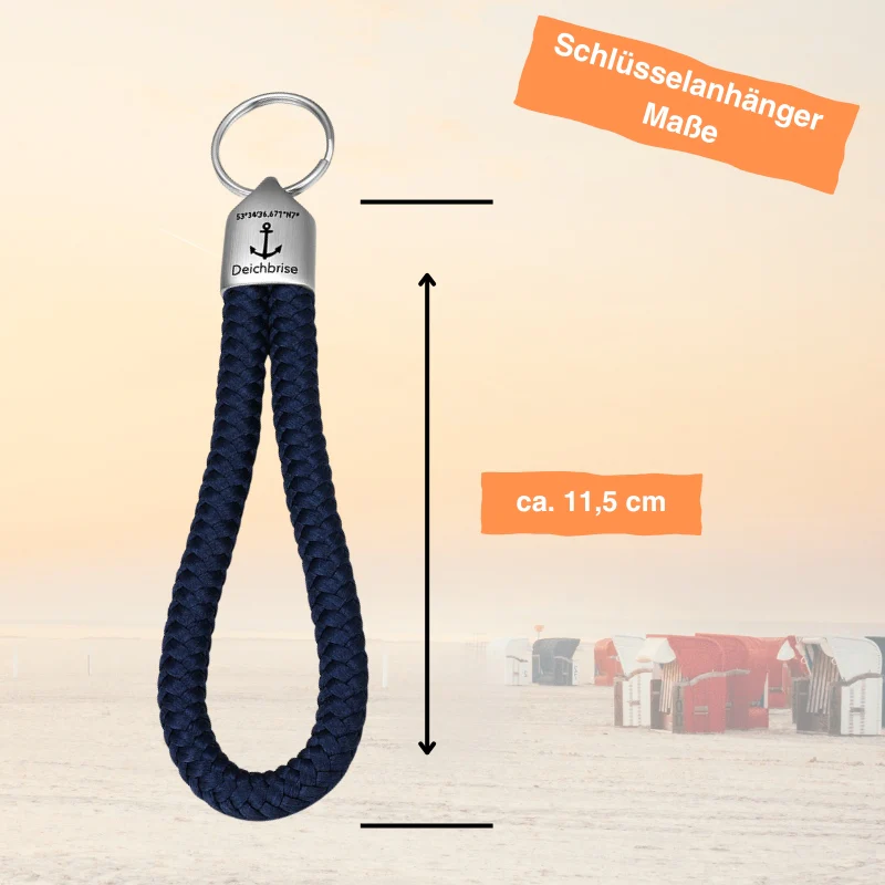 Schlüsselanhänger aus Segeltau Jenke (8mm) - Image 3