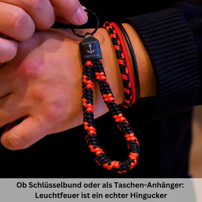 Schlüsselanhänger aus Segeltau Leuchtfeuer (8mm) - Image 4