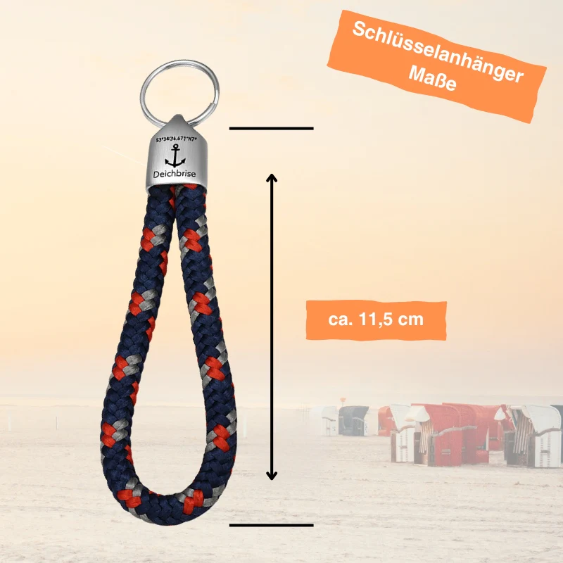 Schlüsselanhänger aus Segeltau Matrose (8mm) - Image 3