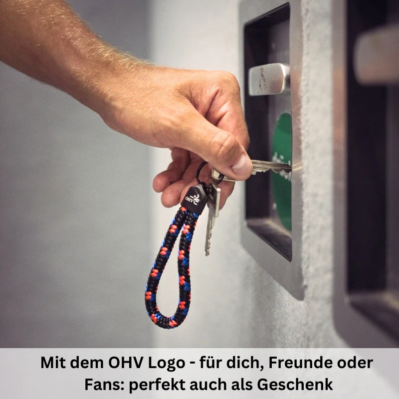 Fan-Schlüsselanhänger aus Segeltau OHV-Aurich - Image 4