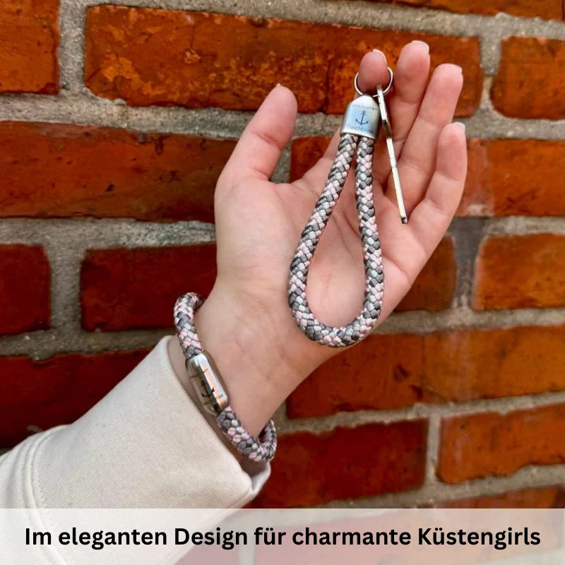 Schlüsselanhänger aus Segeltau Pellworm (8mm) - Image 2