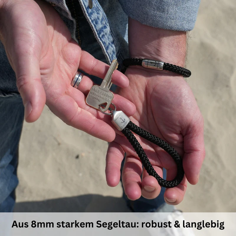 Schlüsselanhänger aus Segeltau Tammo (8mm) - Image 2