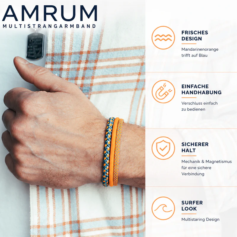 Segelseil-Segeltau Armband Amrum (Multistrang) - Image 3